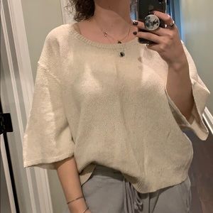 Free People Sweater with mid open back